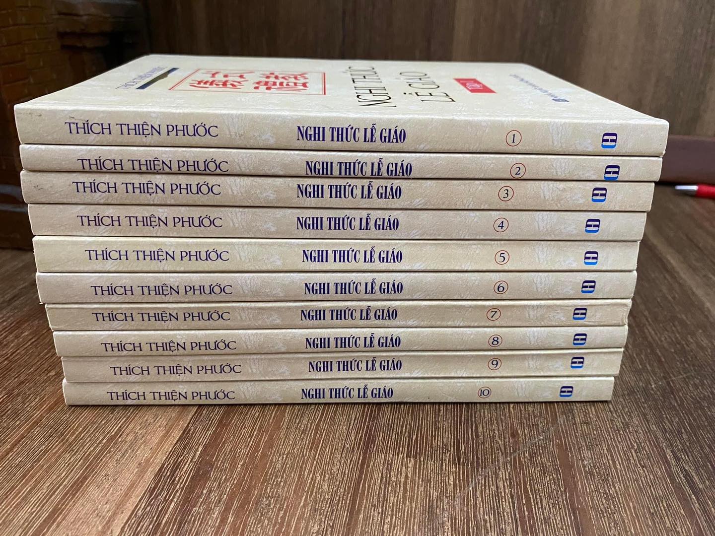 Bộ sách Nghi thức Lễ giáo Phật giáo 10 tập (Thích Thiện Phước)